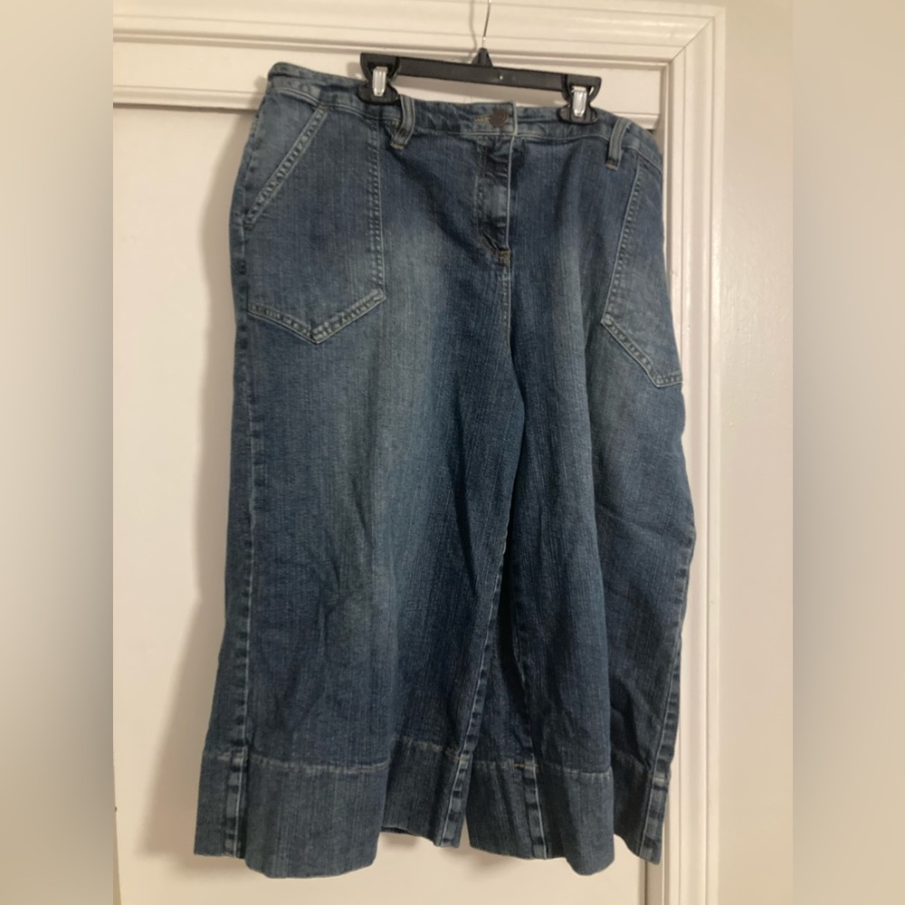 Cute Plus Size Crop Jeans